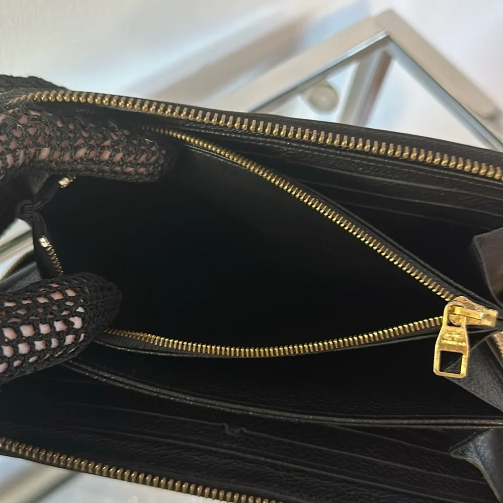 Louis Vuitton Black Monogram Empreinte Stitch Wallet, Full Inclusion! - Picture 16 of 16